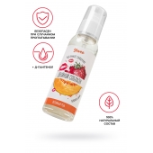 Съедобная гель-смазка Yovee «Двойной соблазн» с Д-пантенолом и вкусом клубники и дыни - 100 мл. - ToyFa - купить с доставкой в Обнинске