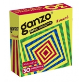 Микс-набор из 30 презервативов Ganzo Mixed - Ganzo - купить с доставкой в Обнинске