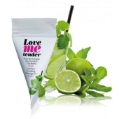 Съедобное согревающее массажное масло Love Me Tender Mojito с ароматом мохито - 10 мл. - Love to Love - купить с доставкой в Обнинске