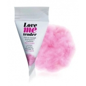 Съедобное согревающее массажное масло Love Me Tender Cotton Candy с ароматом сладкой ваты - 10 мл. - Love to Love - купить с доставкой в Обнинске