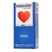 Презервативы с пупырышками Masculan Dotted - 10 шт. - Masculan - купить с доставкой в Обнинске