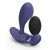 Темно-синий вибромассажер Witty P G Vibrator with Remote Control - Love to Love - в Обнинске купить с доставкой