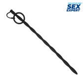 Черный стимулятор уретры Sex Expert - Sex Expert - купить с доставкой в Обнинске