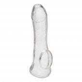 Прозрачная насадка на пенис Transparent Penis Enhancing Sleeve Extension - 15,9 см. - BlueLine - в Обнинске купить с доставкой