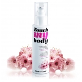 Силиконовый лубрикант 2-в-1 Touch My Body с ароматом вишнёвого цвета - 100 мл. - Love to Love - купить с доставкой в Обнинске