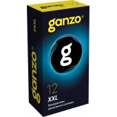 Презервативы увеличенного размера Ganzo XXL - 12 шт. - Ganzo - купить с доставкой в Обнинске