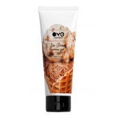 Лубрикант на водной основе OYO Aroma Gel Ice Cream с ароматом пломбира - 75 мл. - OYO - купить с доставкой в Обнинске
