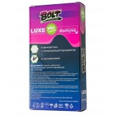 Набор презервативов Bolt Condoms - Luxe - купить с доставкой в Обнинске