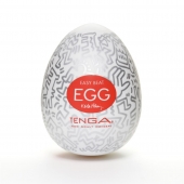 Мастурбатор-яйцо Keith Haring EGG PARTY - Tenga - в Обнинске купить с доставкой