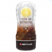 Прозрачный текстурированный мастурбатор Vacuum Cup Masturbator Stellar - Baile - в Обнинске купить с доставкой