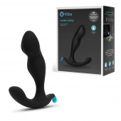 Черный утяжеленный анальный стимулятор Rocker Plug - 12 см. - b-Vibe - в Обнинске купить с доставкой