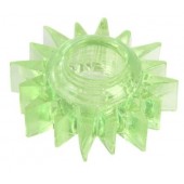 Зеленое эрекционное кольцо-солнце - Toyfa Basic - в Обнинске купить с доставкой