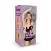 Двусторонний мастурбатор Misha Maver - 22 см. - ФлешНаш - в Обнинске купить с доставкой