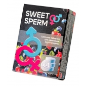 Шипучие таблетки для мужчин Sweet Sperm для изменения вкуса спермы (4 шт. по 0,5 гр.) - Капиталпродукт - купить с доставкой в Обнинске