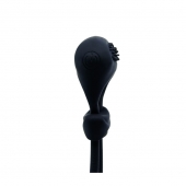 Чёрное лассо на пенис с вибрацией - Baile - в Обнинске купить с доставкой