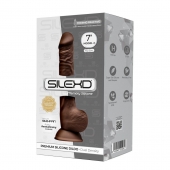 Коричневый фаллоимитатор SILEXD Model 3 7  - 17,5 см. - Adrien Lastic купить с доставкой в интернет-магазине Orgasmix в Обнинске Коричневый фаллоимитатор SILEXD Model 3 7  - 17,5 см. - Adrien Lastic