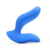 Синий вибромассажер простаты 3,5’’ Curve P-spot Massager - 12 см. - Erokay - в Обнинске купить с доставкой