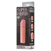 Фаллоудлинитель SUPER HERO Tempter - 16 см. - Lola Games - в Обнинске купить с доставкой