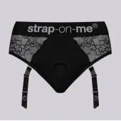 Трусики для фиксации насадок Strap-on-me Harness Lingerie Diva XS - Strap-on-me - купить с доставкой в Обнинске