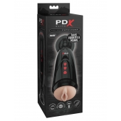 Мастурбатор-вагина с вибрацией Dirty Talk Starter Stroker - Pipedream - в Обнинске купить с доставкой