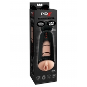 Мастурбатор-вагина с вибрацией Vibrating Mega Milker - Pipedream - в Обнинске купить с доставкой