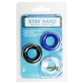 Набор из 3 эрекционных колец без рельефа - Boys of Toys - в Обнинске купить с доставкой