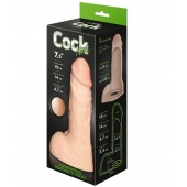 Телесный фаллоудлинитель с мошонкой Cock Next - 19 см. - LOVETOY (А-Полимер) - в Обнинске купить с доставкой