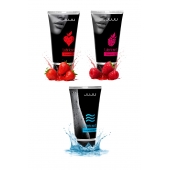 Набор из 3 лубрикантов JUJU (увлажняющий, клубника, малина) - JuJu - купить с доставкой в Обнинске