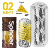 Мастурбатор Tenga Spinner DX 02 Bumps - Tenga - в Обнинске купить с доставкой
