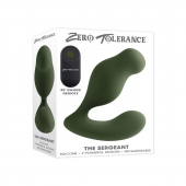 Вибромассажер простаты The Sergeant цвета хаки - Zero Tolerance - в Обнинске купить с доставкой