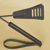 Черный кожаный стек «Сириус» - 60 см. - Sitabella - купить с доставкой в Обнинске