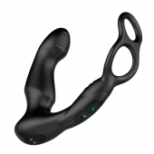 Черный двухмоторный массажер простаты Nexus Simul8 Wave Edition - Nexus Range - в Обнинске купить с доставкой