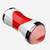 Двусторонний мастурбатор в колбе Power Grip Cup - вагина и ротик - Boys of Toys - в Обнинске купить с доставкой