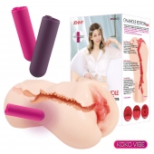 Мастурбатор-вагина с вибрацией Jenny Onahole edition 005 - KOKOS - в Обнинске купить с доставкой