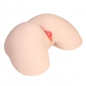 Мастурбатор-полуторс с двойным слоем материала и вибрацией Jenny Onahole Real Hips - KOKOS - в Обнинске купить с доставкой