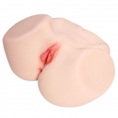 Мастурбатор-полуторс с двойным слоем материала Jenny Onahole Real Vagina - KOKOS - в Обнинске купить с доставкой