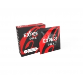Презервативы с ароматом колы Expert Cola - 3 шт. - Expert - купить с доставкой в Обнинске