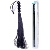 Черная силиконовая плеть - 37 см. - Boys of Toys - купить с доставкой в Обнинске