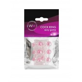 Прозрачная сквозная насадка на пенис с цветными шариками - Erowoman-Eroman - в Обнинске купить с доставкой