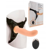 Женский вибрострапон со съемной насадкой и пультом ДУ - Erokay - купить с доставкой в Обнинске