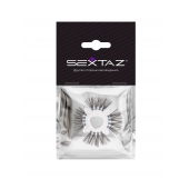 Эластичное эрекционное кольцо с черными «ресничками» - Sextaz - в Обнинске купить с доставкой