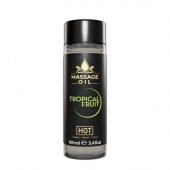Массажное масло c ароматом тропических фруктов Massage Oil - 100 мл. - HOT - купить с доставкой в Обнинске