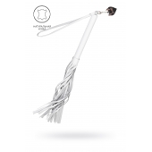 Белая кожаная плеть - 50 см. - Pecado - купить с доставкой в Обнинске