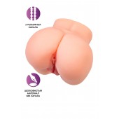 Реалистичный мастурбатор в форме попки с двумя любовными входами - No Name - в Обнинске купить с доставкой