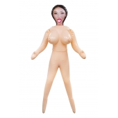 Телесная надувная секс-кукла с пышным бюстом - NMC - в Обнинске купить с доставкой