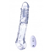 Прозрачная насадка-удлинитель Length Enhancer With Bullet с подхватом - 22,3 см. - NMC - в Обнинске купить с доставкой