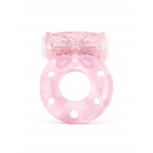 Розовое эрекционное виброкольцо с бабочкой - 1137 - в Обнинске купить с доставкой