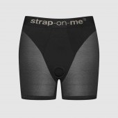 Трусики-шорты для фиксации насадок Strap-on-me Harness Lingerie Halo - size M - Strap-on-me - купить с доставкой в Обнинске