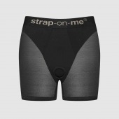 Трусики-шорты для фиксации насадок Strap-on-me Harness Lingerie Halo - size XL - Strap-on-me - купить с доставкой в Обнинске