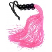 Розовая силиконовая плеть - 35,5 см. - Boys of Toys - купить с доставкой в Обнинске